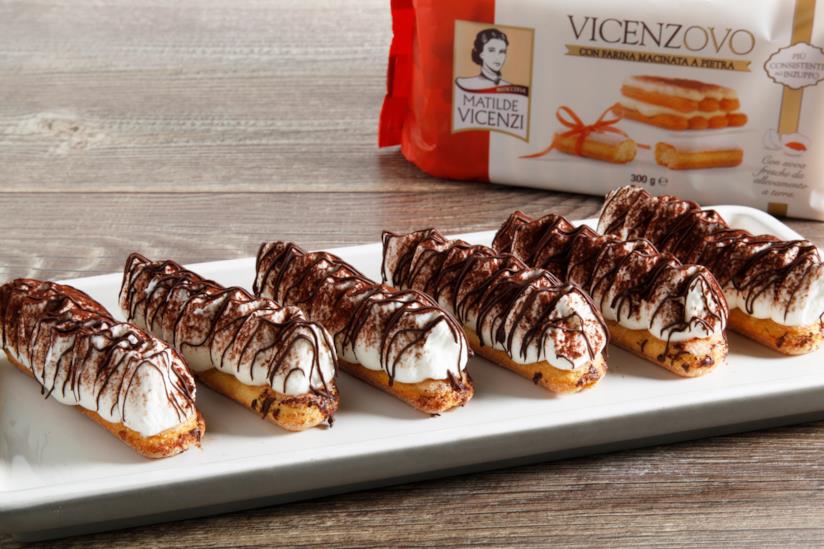 Tiramisù fingers: la ricetta di Matilde Vicenzi I Tiramisù fingers di Matilde Vicenzi
