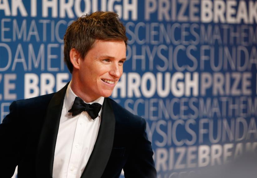 L'attore Eddie Redmayne Eddie Redmayne