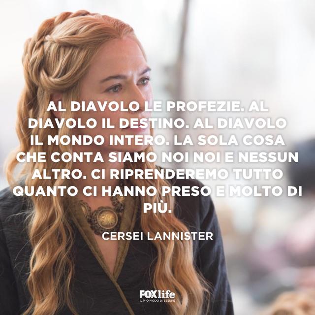 Citazione Cersei Lannister Primo piano Cersei Lannister