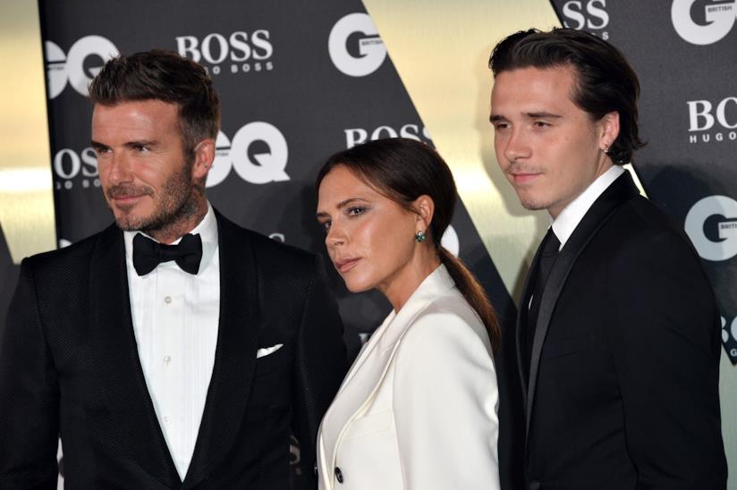 Instagram vip: le foto più belle della seconda settimana di settembre David Beckham e Victoria con il figlio Brooklyn