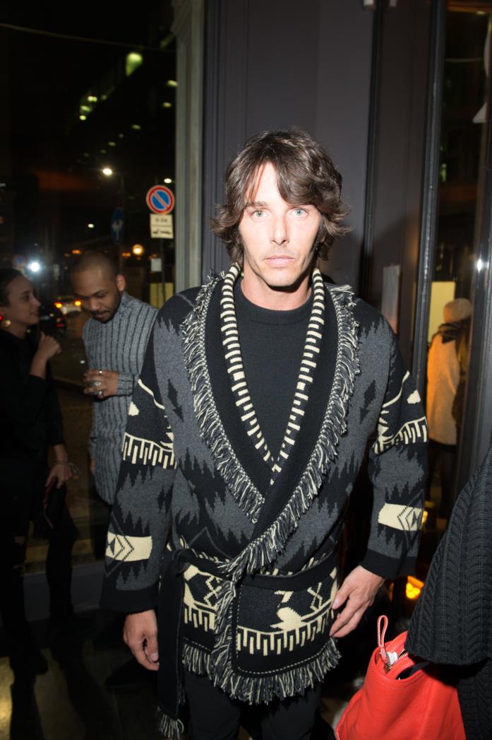 Nicolò Oddi Nicolò Oddi alla Milano Fashion Week F/W 2017/18