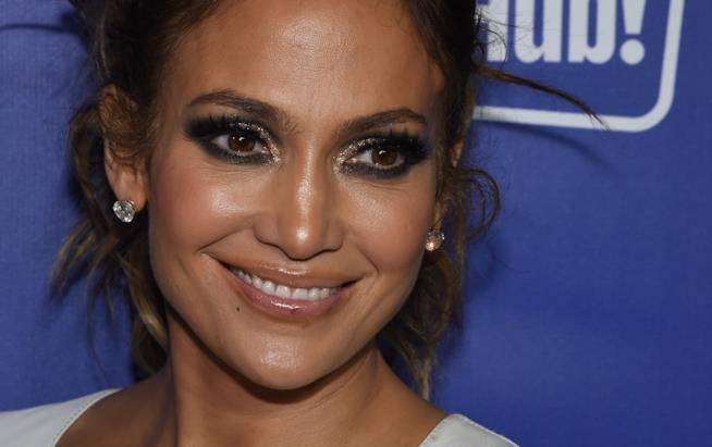 Jennifer Lopez e il selfie in palestra Jennifer Lopez in primo piano