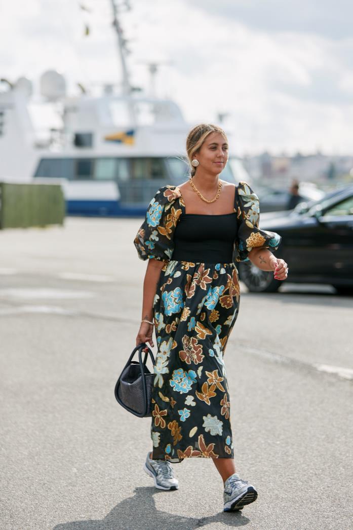 Maniche a sbuffo Outfit composto da maniche a sbuffo dallo Street Style di Copenhagen 2019