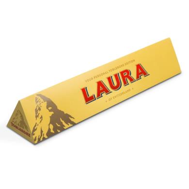 Toblerone personalizzato