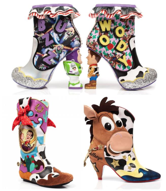 Stivali Toy Story Collage di stivali Toy Story