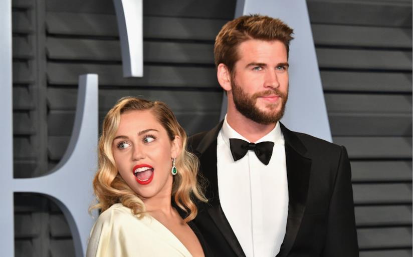 Liam Hemsworth e Miley Cyrus non si sono lasciati Liam Hemsworth e Miley Cyrus a un evento
