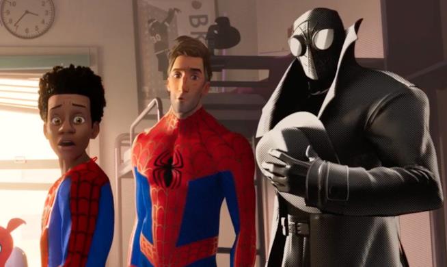 Una scena del trailer di Spider-Man: un nuovo universo Spider-Man: un nuovo universo