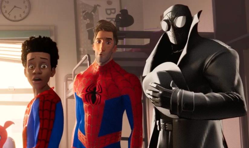 Una scena del trailer di Spider-Man: un nuovo universo Spider-Man: un nuovo universo