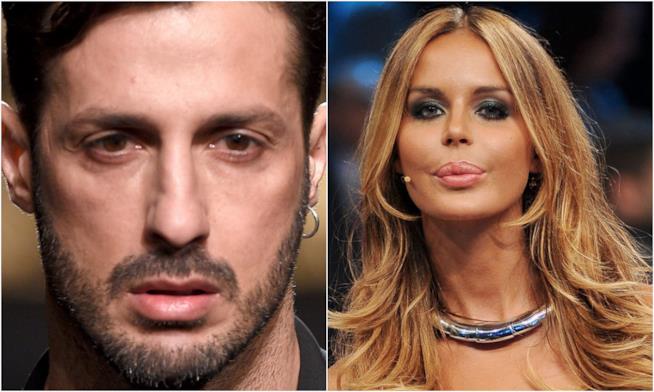 Fabrizio Corona fa pace con Nina Moric Collage tra Corona e Nina Moric