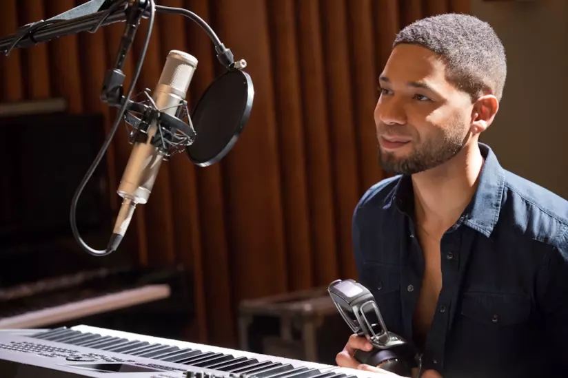 Jussie Smollet dice addio ad Empire per dedicarsi ai suoi progetti personali Jamal Lyon mentre registra una nuova canzone