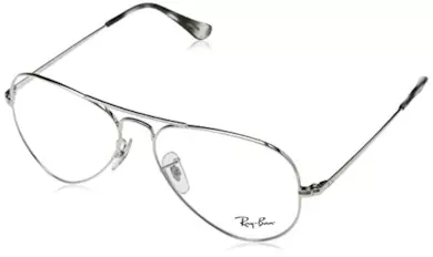 Montature Unisex Adulto, Grigio (Silver), 55