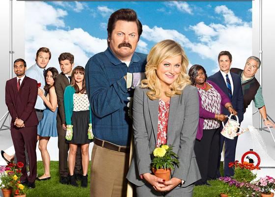 Il cast di Parks & Recreation Il cast di Parks & Recreation in una foto promozionale