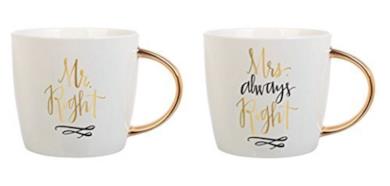 Mugs - Mr. Right & Mrs.