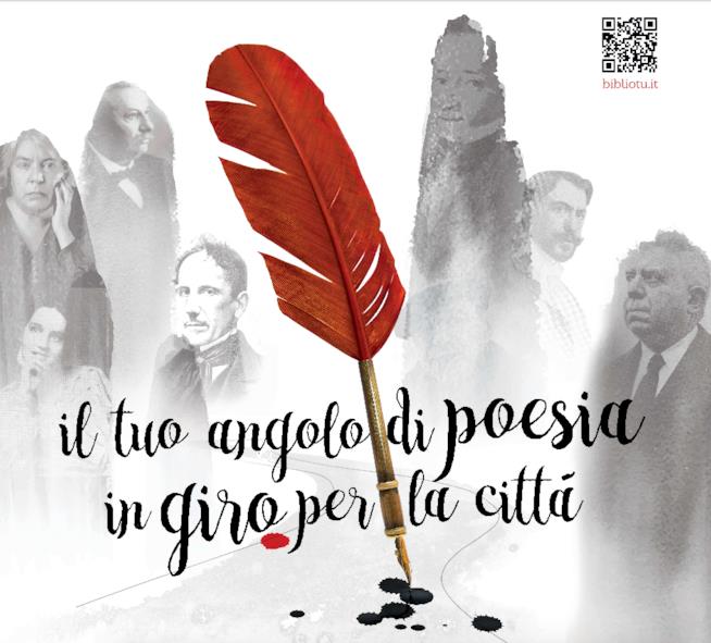 Giornata mondiale della Poesia: Roma si riempie di letteratura Locandina poesie in un click