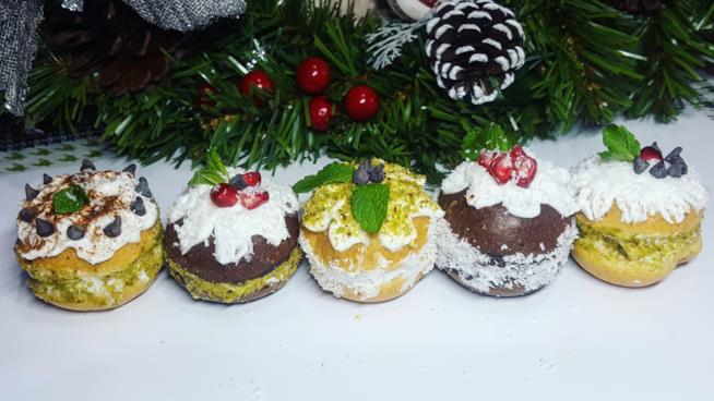 Palline Dolci tondi alla crema