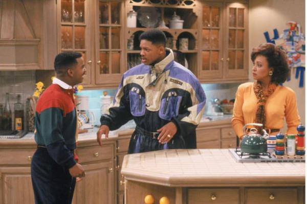 La cucina di Willy, Il Principe di Bel-Air La famiglia Banks in cucina