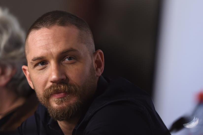 L'attore inglese Tom Hardy Tom Hardy