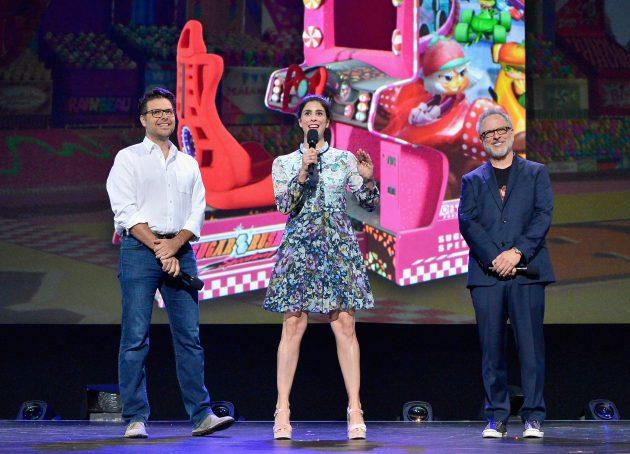 Rich Moore, Phil Johnson e Sarah Silverman Il Panel di Ralph Spaccatutto 2 al D23
