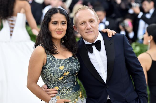 Salma Hayek, il marito François-Henri Pinault e la donazione per Notre-Dame Salma Hayek e François-Henri Pinault