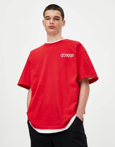 Maglietta rossa Finn Wolfhard