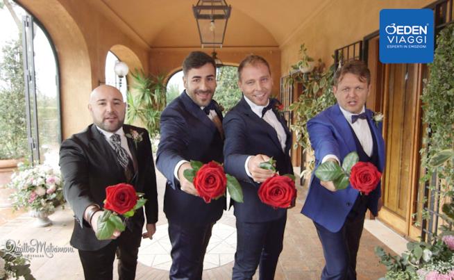 A Quattro Matrimoni si sfideranno per la prima volta gli sposi Novità incredibile a Quattro Matrimoni: a sfidarsi ci saranno gli sposi