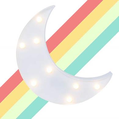Applique a forma di falce di luna