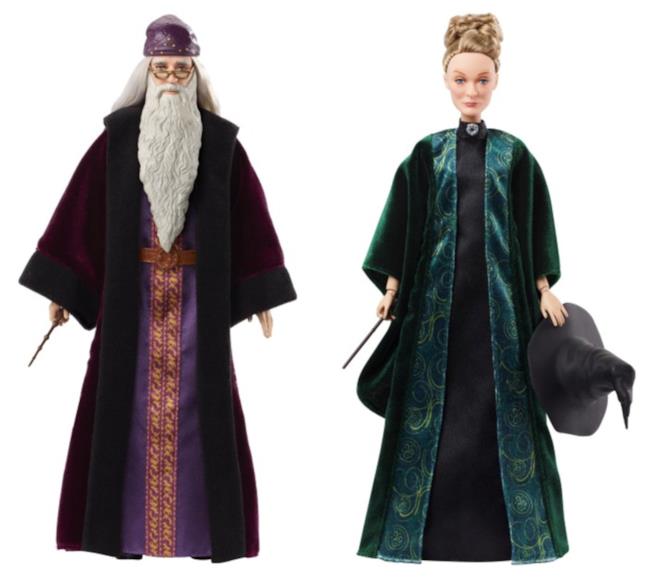 Le bambole di Albus Silente e Minerva McGranit lbus Silente e Minerva McGranit