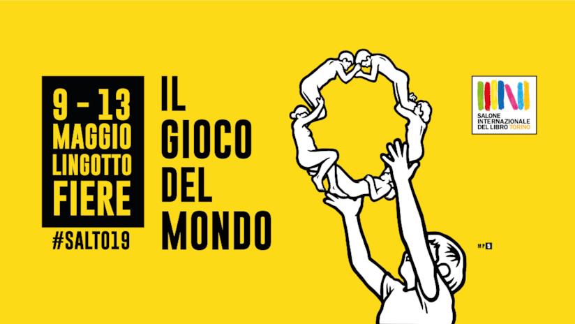 Banner del Salone Internazionale del Libro 2019 di Torino Banner dal Salone del Libro