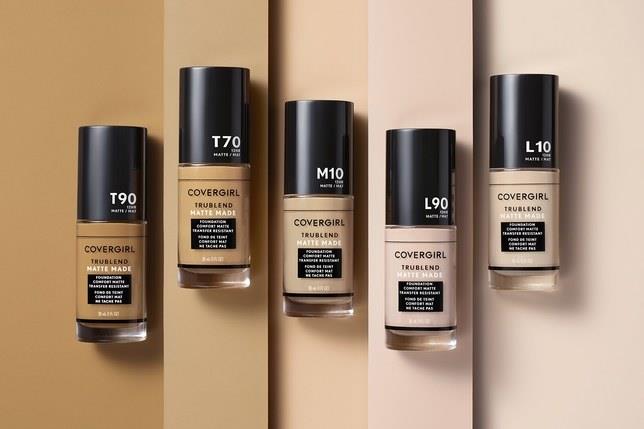 TruBlend Matte Made Foundation, il nuovo inclusivo fondotinta di Covergirl Alcune shades del Covergirl TruBlend Matte Made Foundation