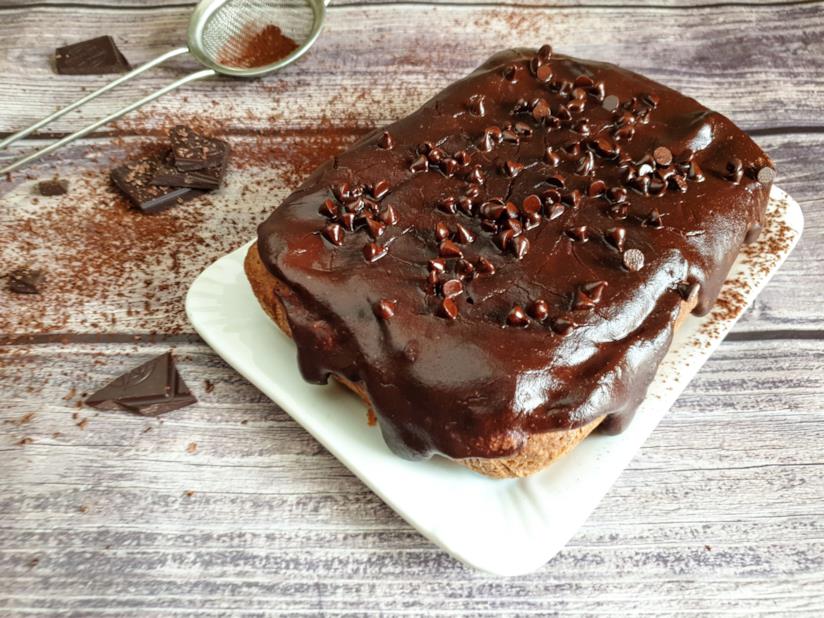 Torta di zucchine Dolce al cioccolato