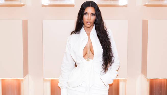 Kim Kardashian omofoba? Kim Kardashian in primo piano