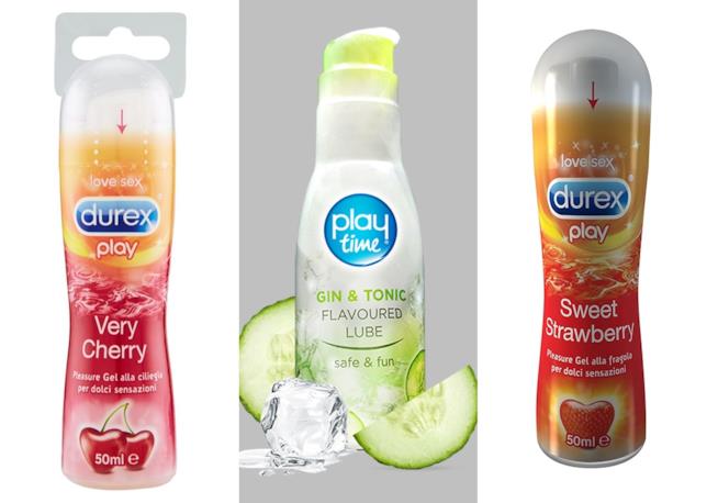 Pleasure gel in vari gusti per rapporti intimi cocktail e frutta per i gel lubrificanti adatti all'anal sex