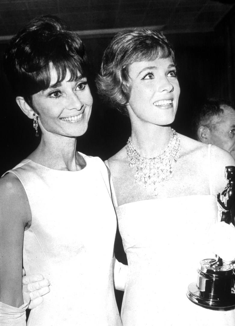 Julie Andrews e Audrey Hepburn Julie Andrews e Audrey Hepburn