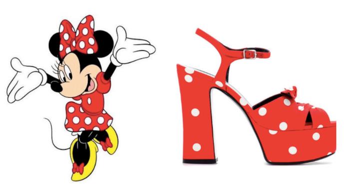 Le scarpe di Minnie Minnie e le scarpe