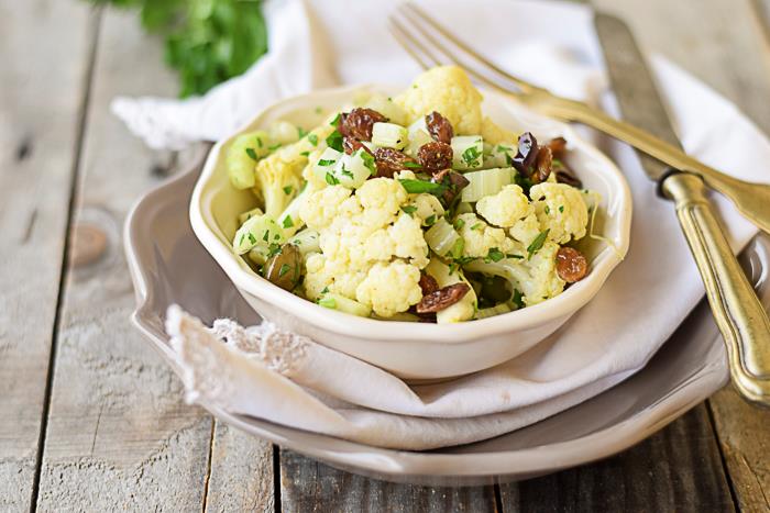 Insalata di cavolfiore Piatto di verdura