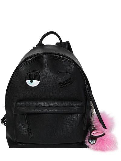 Zaino nero Chiara Ferragni da regalare a Natale Zaino nero Chiara Ferragni per regali di Natale