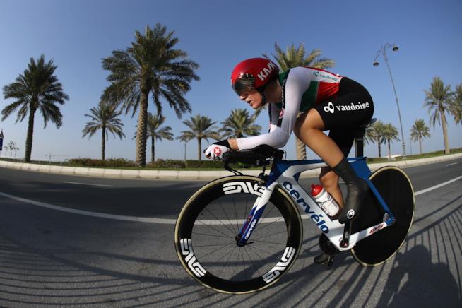 Nicole Hanselmann, la ciclista svizzera più veloce degli uomini Ciclista
