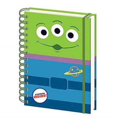 Taccuino Disney Pixar Toy Story Alien A5 con copertina rigida