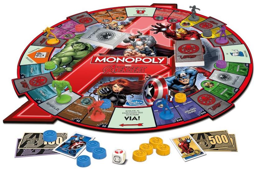 Il Monopoli degli Avengers Monopoly Avengers edition