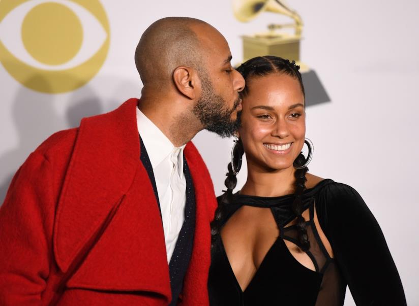 Alicia Keys e Swizz Beatz festeggiano il nono anniversario Alicia Keys e Swizz Beatz