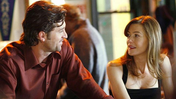 Meredith e Derek nel pilot di Grey's Anatomy Meredith e Derek si incontrano nel pilot di Grey's Anatomy