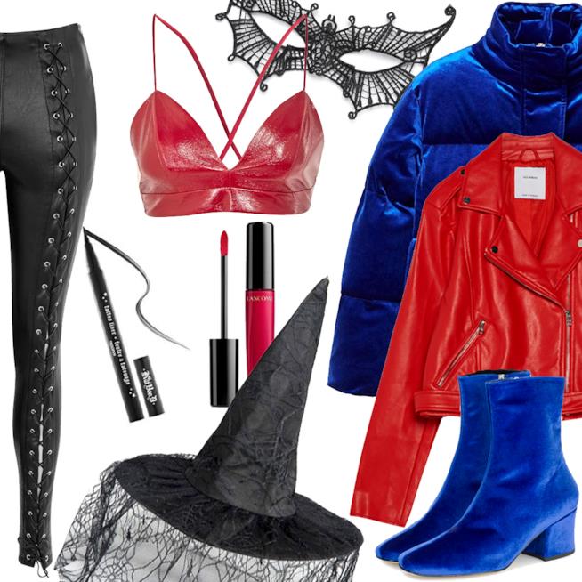 Travestimento da strega per Halloween Outfit per travestimento da strega ad Halloween