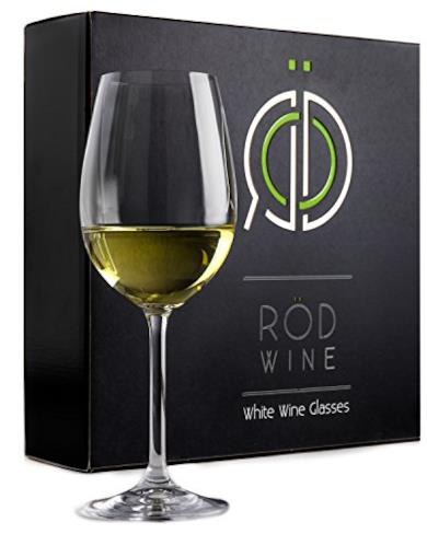 Set di bicchieri da vino bianco
