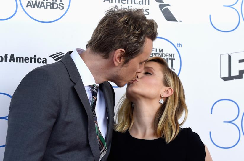 Kristen Bell e il marito Dax Shepard immortalati dalla figlia Delta Kristen Bell e Dax Shepard