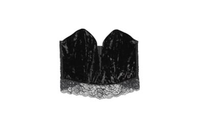 Bra Top Velvet Touch