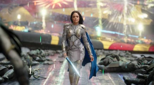 Tessa Thompson nel trailer di Thor: Ragnarok Tessa Thompson in Thor: Ragnarok