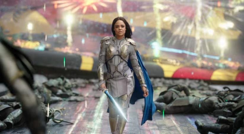 Tessa Thompson nel trailer di Thor: Ragnarok Tessa Thompson in Thor: Ragnarok