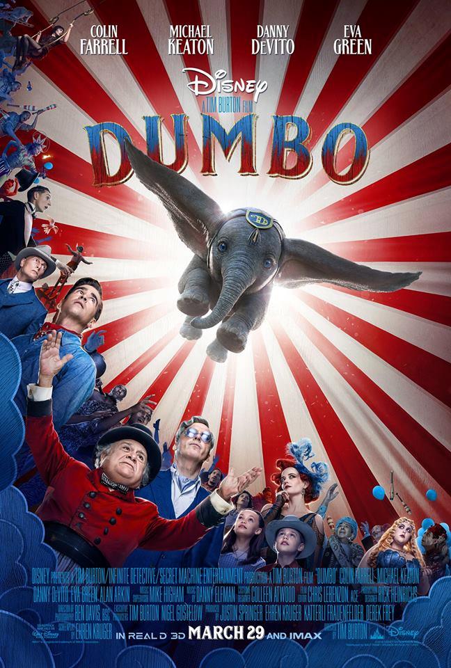 Il poster di Dumbo Locandina Dumbo