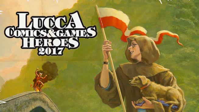 Non solo fumetti: il programma e gli ospiti del Lucca Comics & Games 2017 Il poster del Lucca Comics & Games 2017