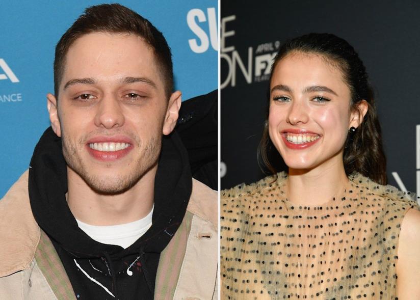 Pete Davidson e Margaret Qualley Il comico Pete Davidson e l'attrice Margaret Qualley